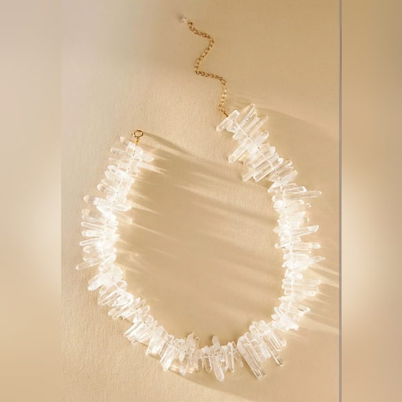 TEMPÊTE Raw Crystal Choker Necklace - Picture 4 of 8